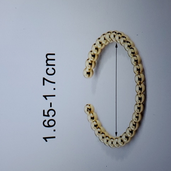 18K Gold Plated Open Ring - Picture 5 of 5